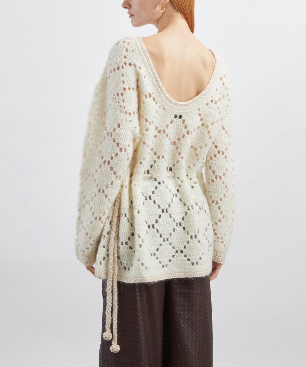 Liberty London Isabel Marant Merida Wool-Mohair Crochet Dress