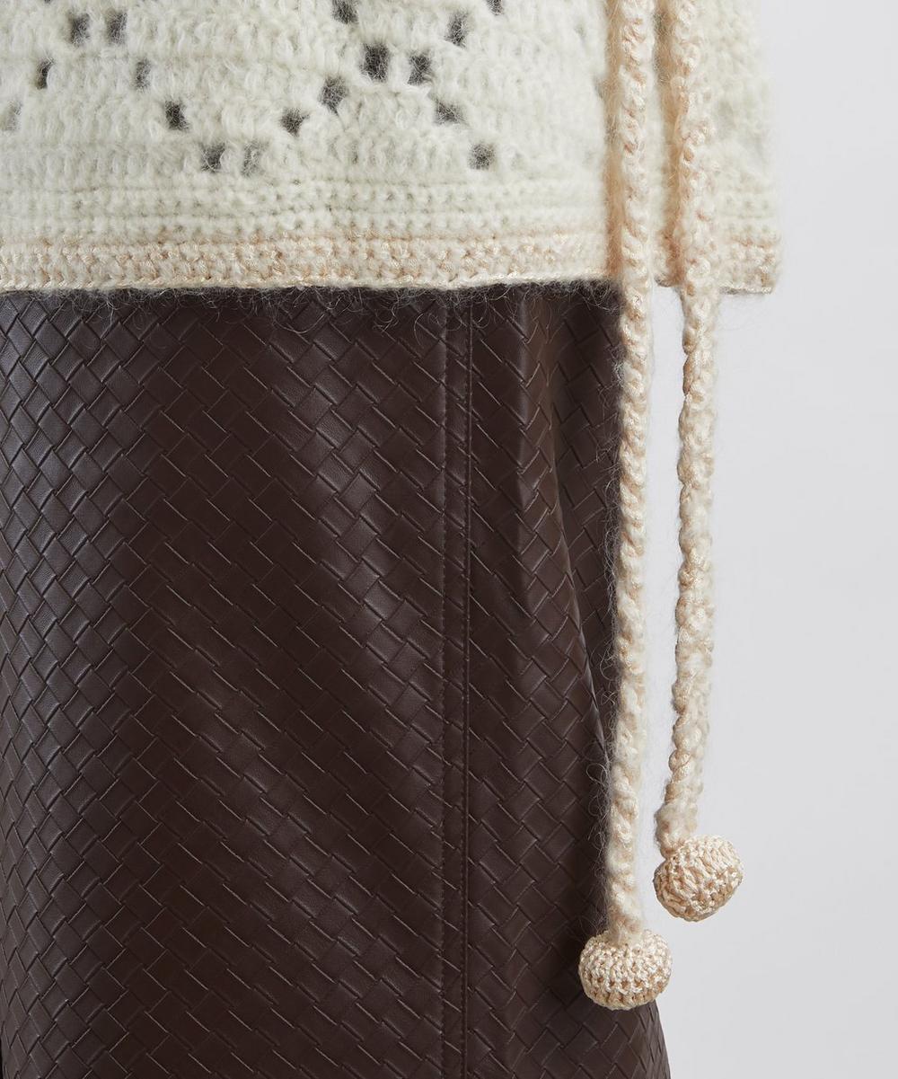 Liberty London Isabel Marant Merida Wool-Mohair Crochet Dress