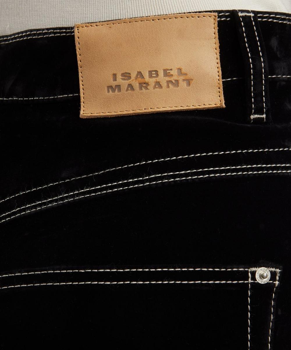 Liberty London Isabel Marant Stelyna Wide-Leg Velvet Jeans