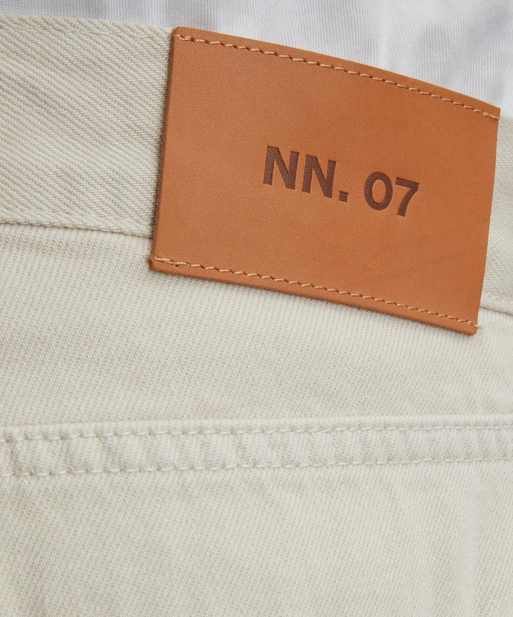 Liberty London Ivory Sonny Straight-Leg Regular Fit Jeans