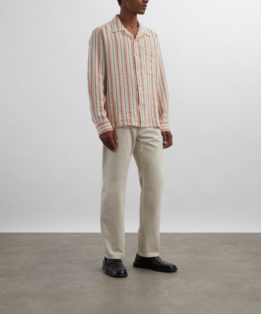 liberty london Ivory Sonny Straight-Leg Regular Fit Jeans