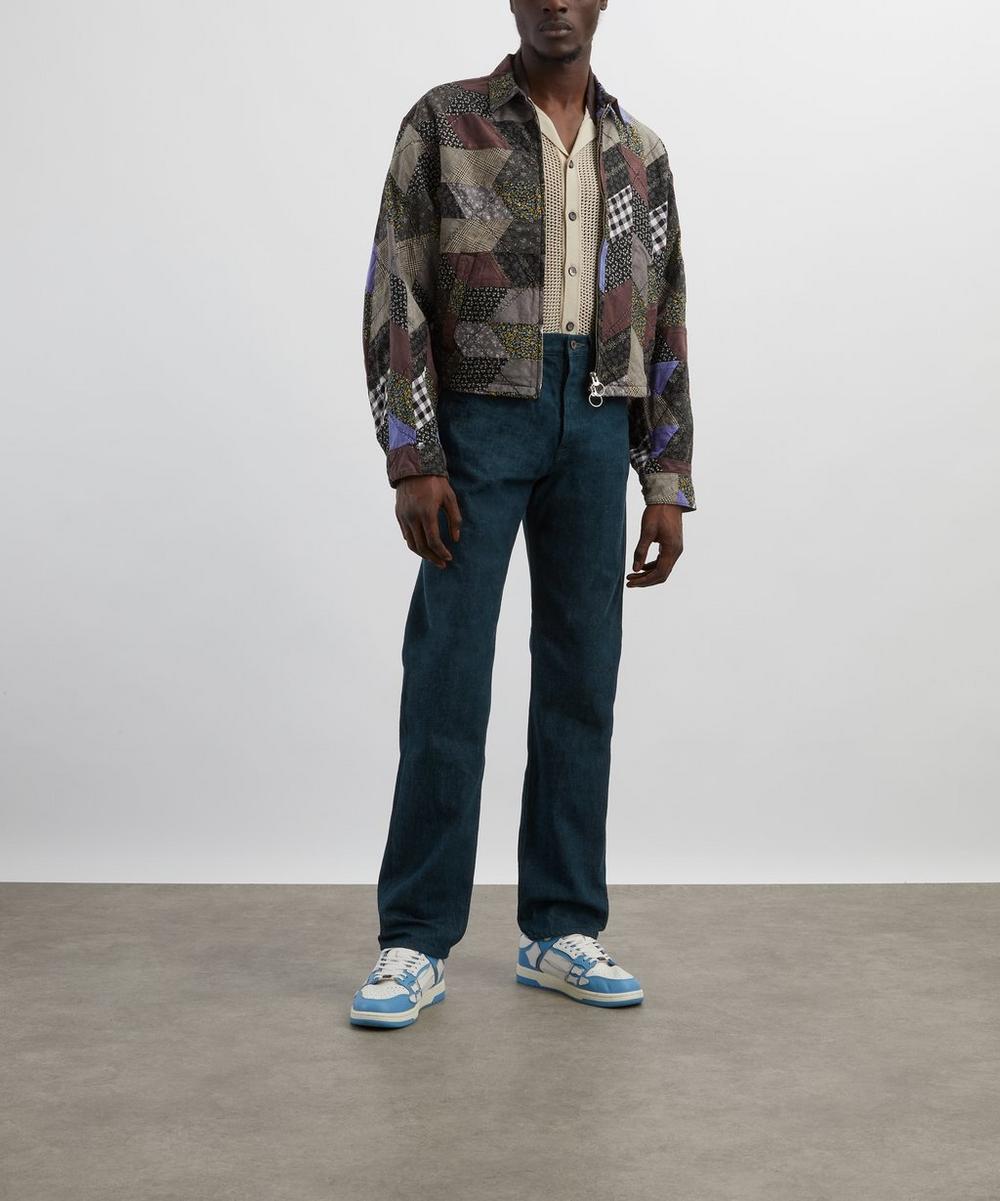 liberty london Kapital Yabane Quilt Patchwork Drizzler Parka