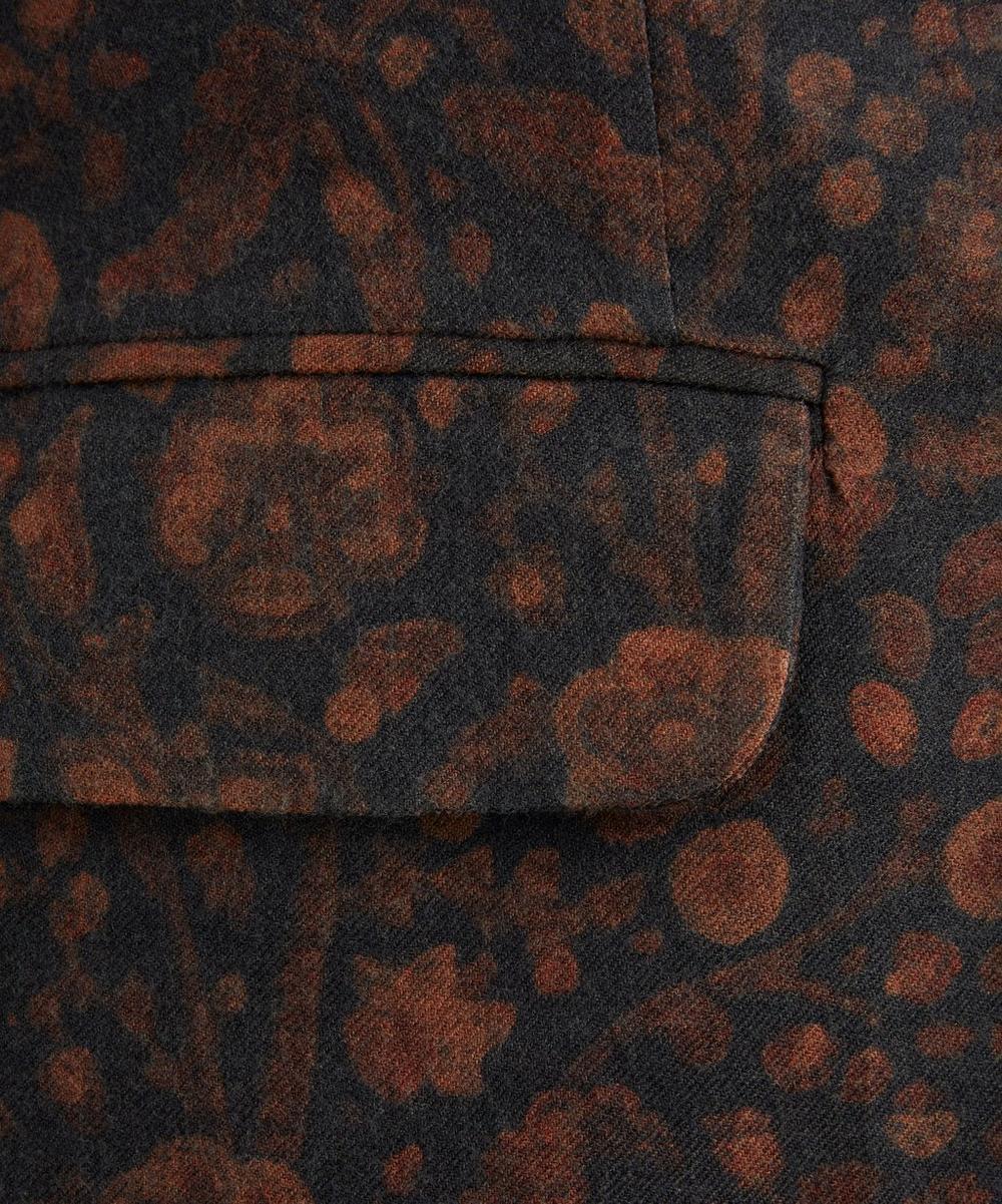 Liberty London Kartik Research Block-Print Wool Blazer