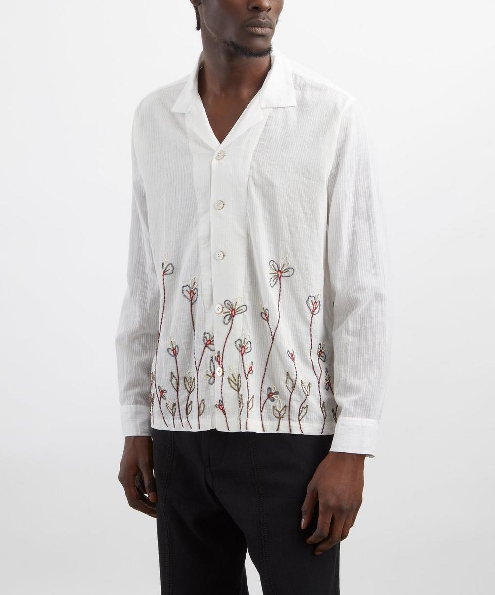 Liberty London Kartik Research Floral Embroidered Shirt