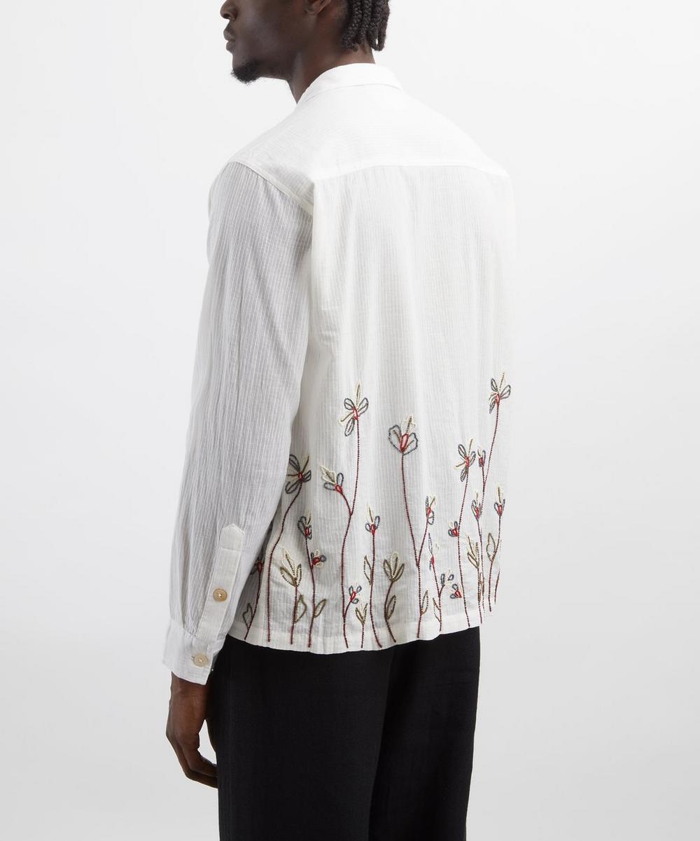 Liberty London Kartik Research Floral Embroidered Shirt