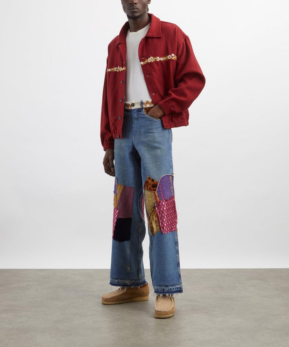 liberty london Kartik Research Manali Patchwork Jeans