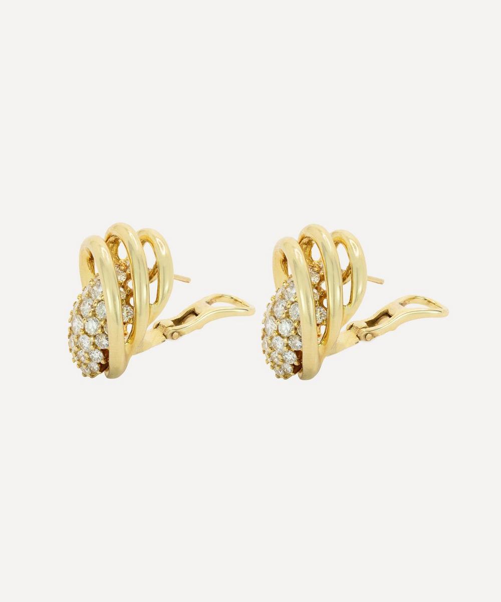 Liberty London Kojis 14ct Gold Jose Hesse Diamond Earrings