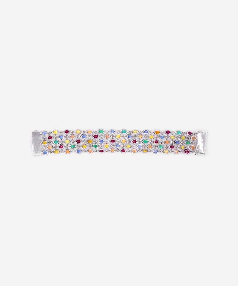 liberty london Kojis Platinum Vintage Tutti Frutti Bracelet