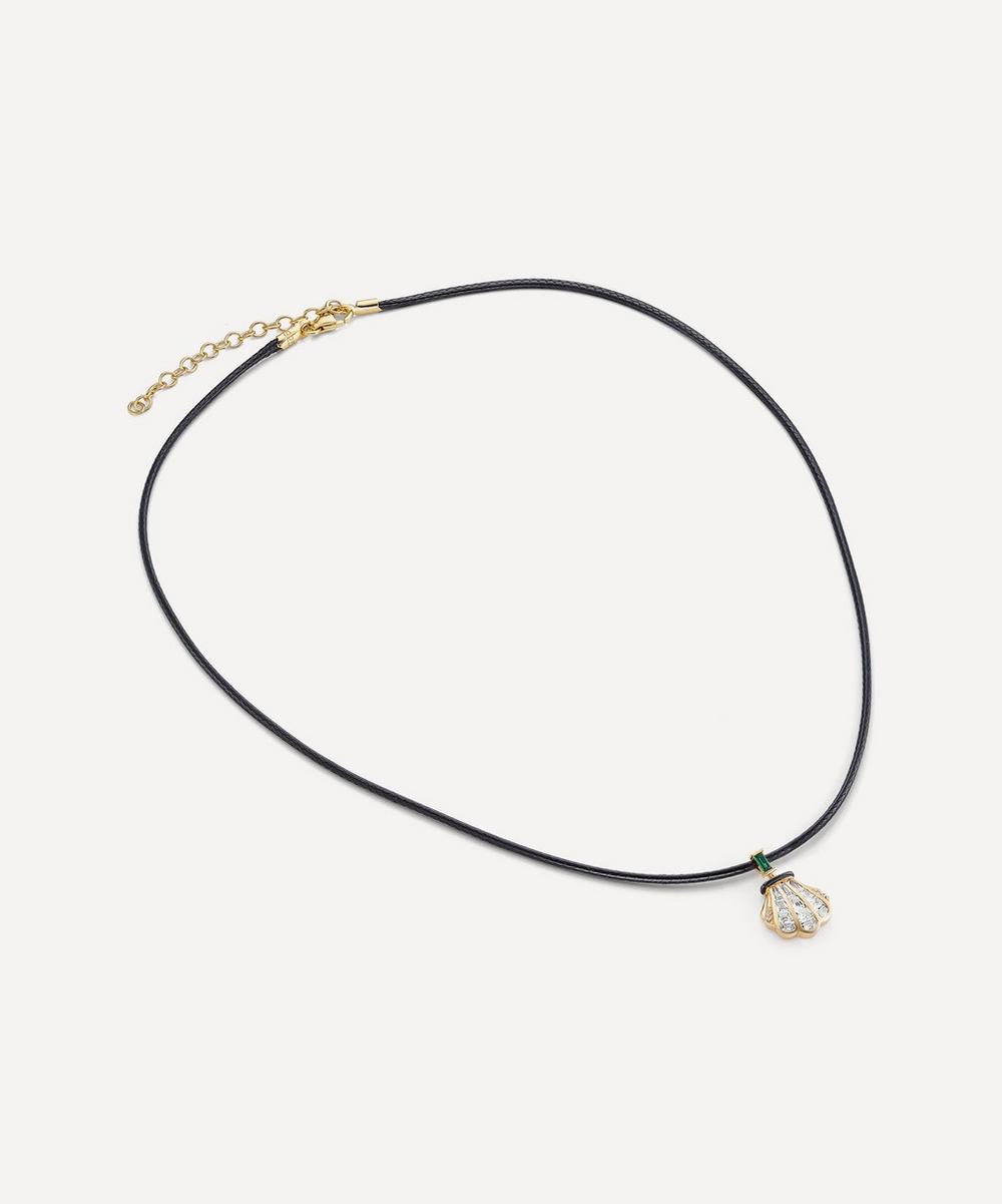 Liberty London Laura Vann 18ct Gold-Plated Cleo Cord Necklace
