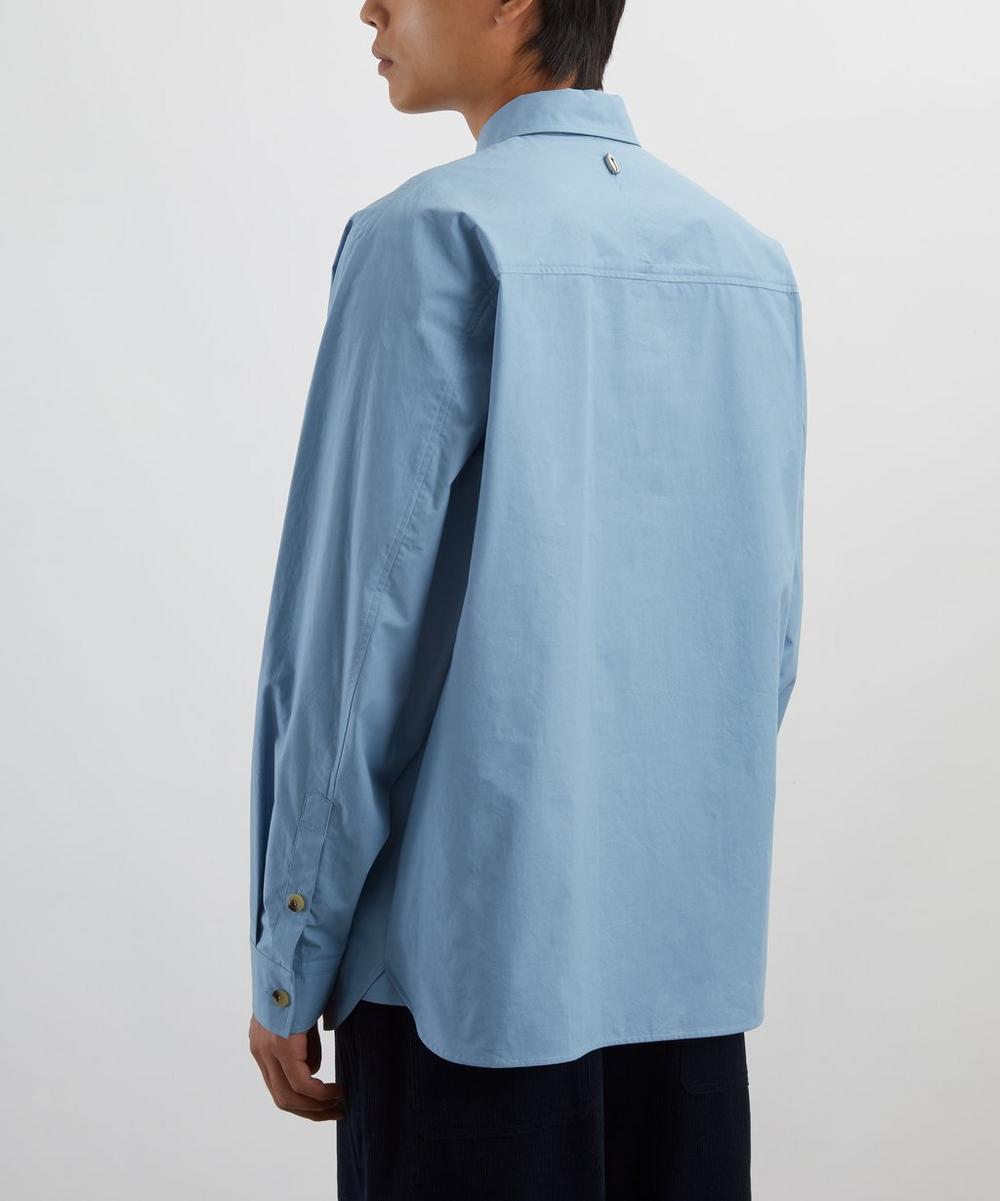 Liberty London Le17septembre Blue Raglan Long-Sleeve Shirt