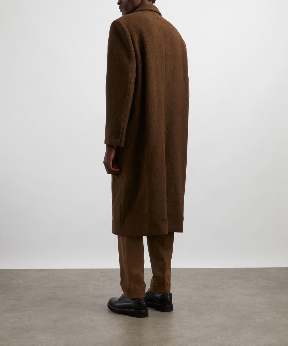 Liberty London Le17septembre Brown Double-Breasted Long Coat