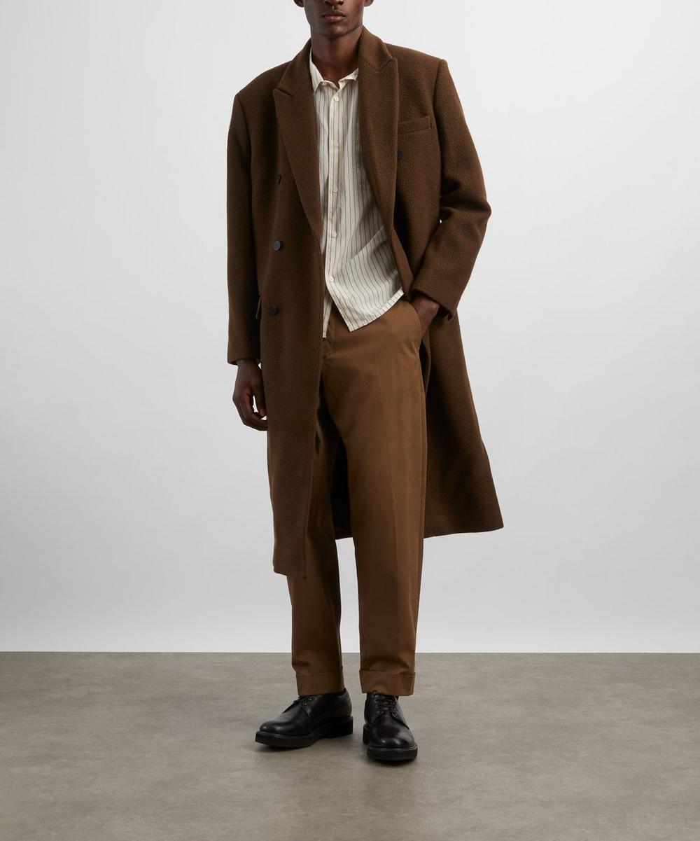 liberty london Le17septembre Brown Double-Breasted Long Coat