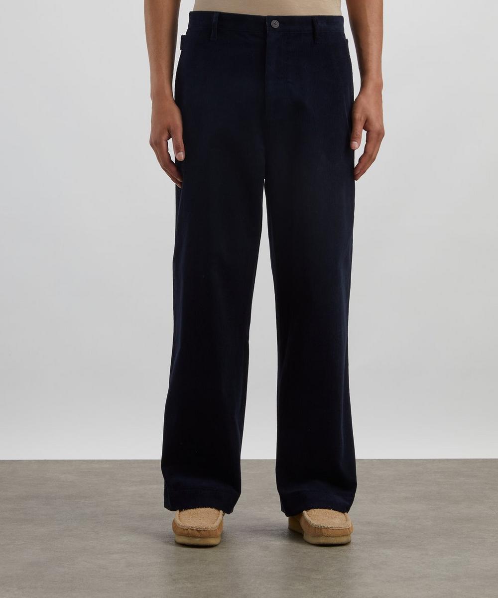 Liberty London Le17septembre Side Button Corduroy Trousers