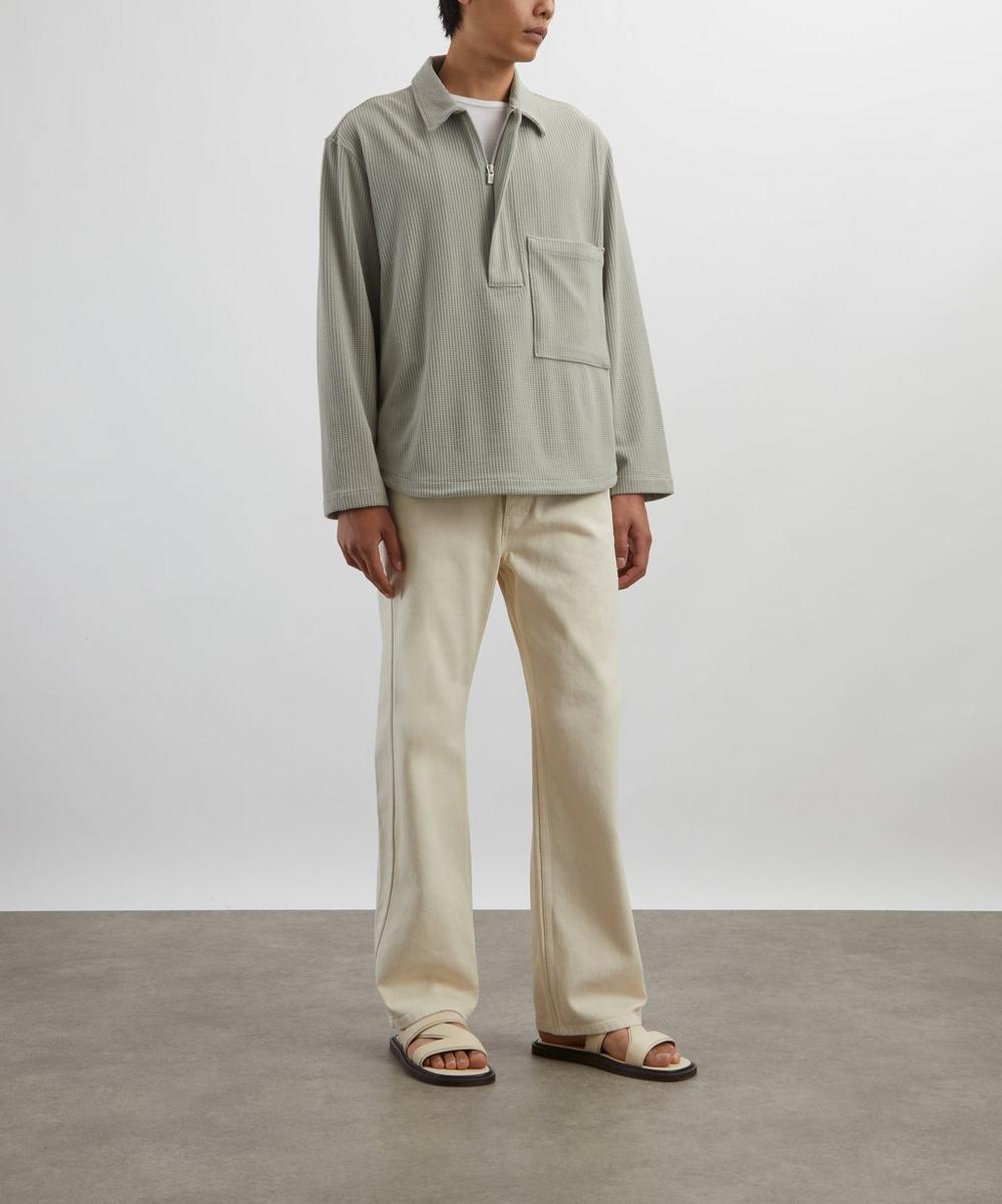 liberty london Le17septembre Waffle Half-Zip Anorak