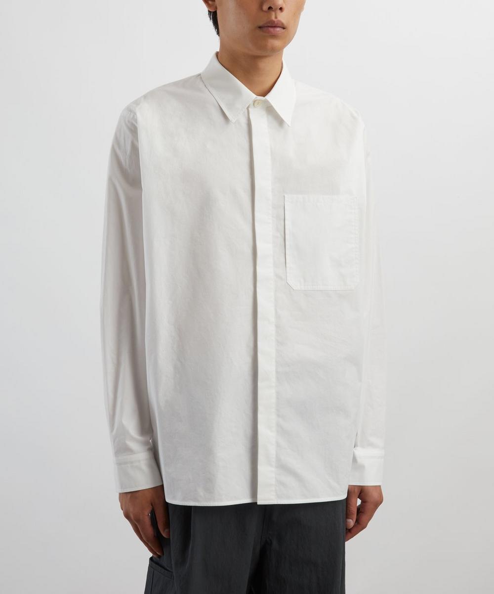 Liberty London Le17septembre White Raglan Long-Sleeve Shirt