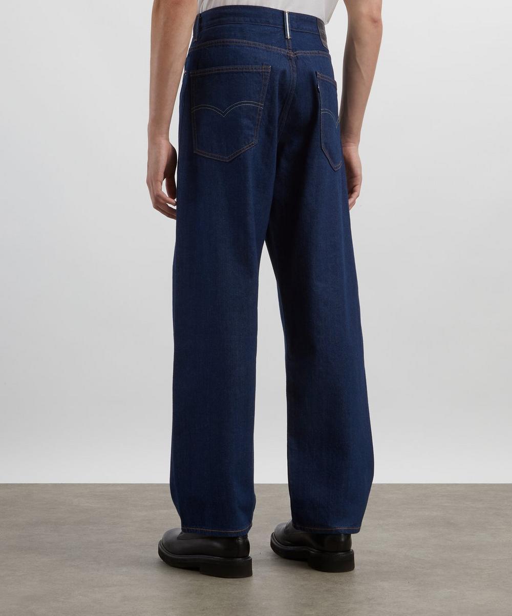 Liberty London Levi's Marker Loose Fit Jeans In Blue Well