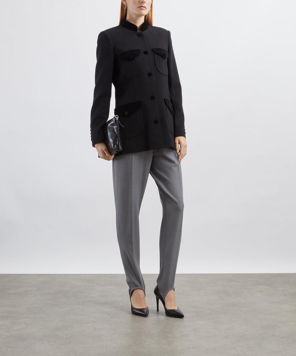 liberty london Liberowe Raja Signature Black Wool Jacket