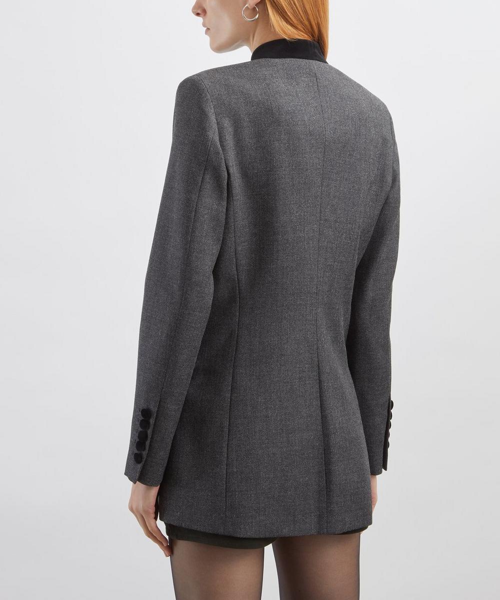 Liberty London Liberowe Raja Signature Grey Wool Jacket