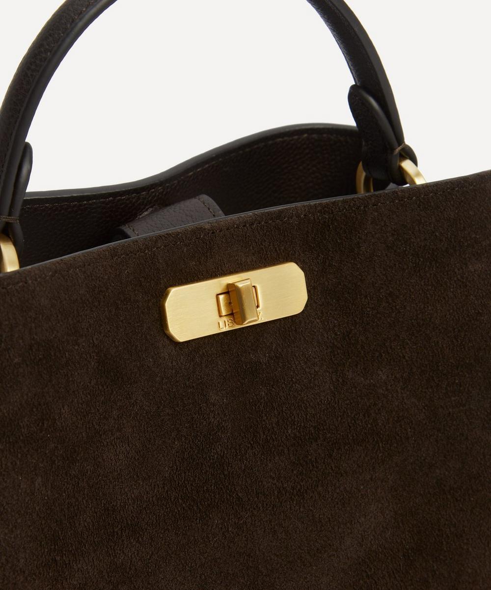Liberty London Liberty Burlington Suede Mini Top Handle Bag