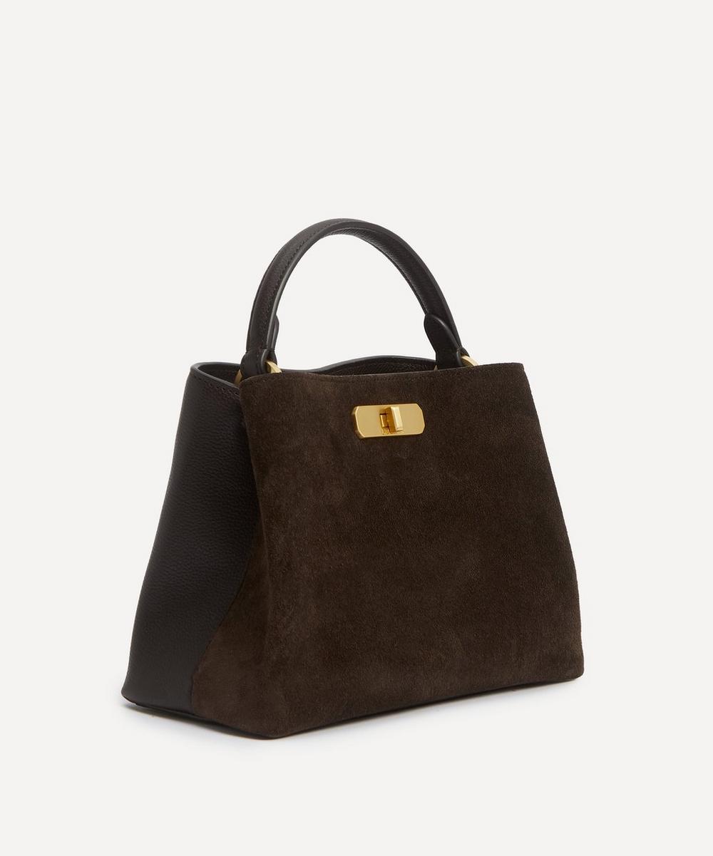 liberty london Liberty Burlington Suede Mini Top Handle Bag