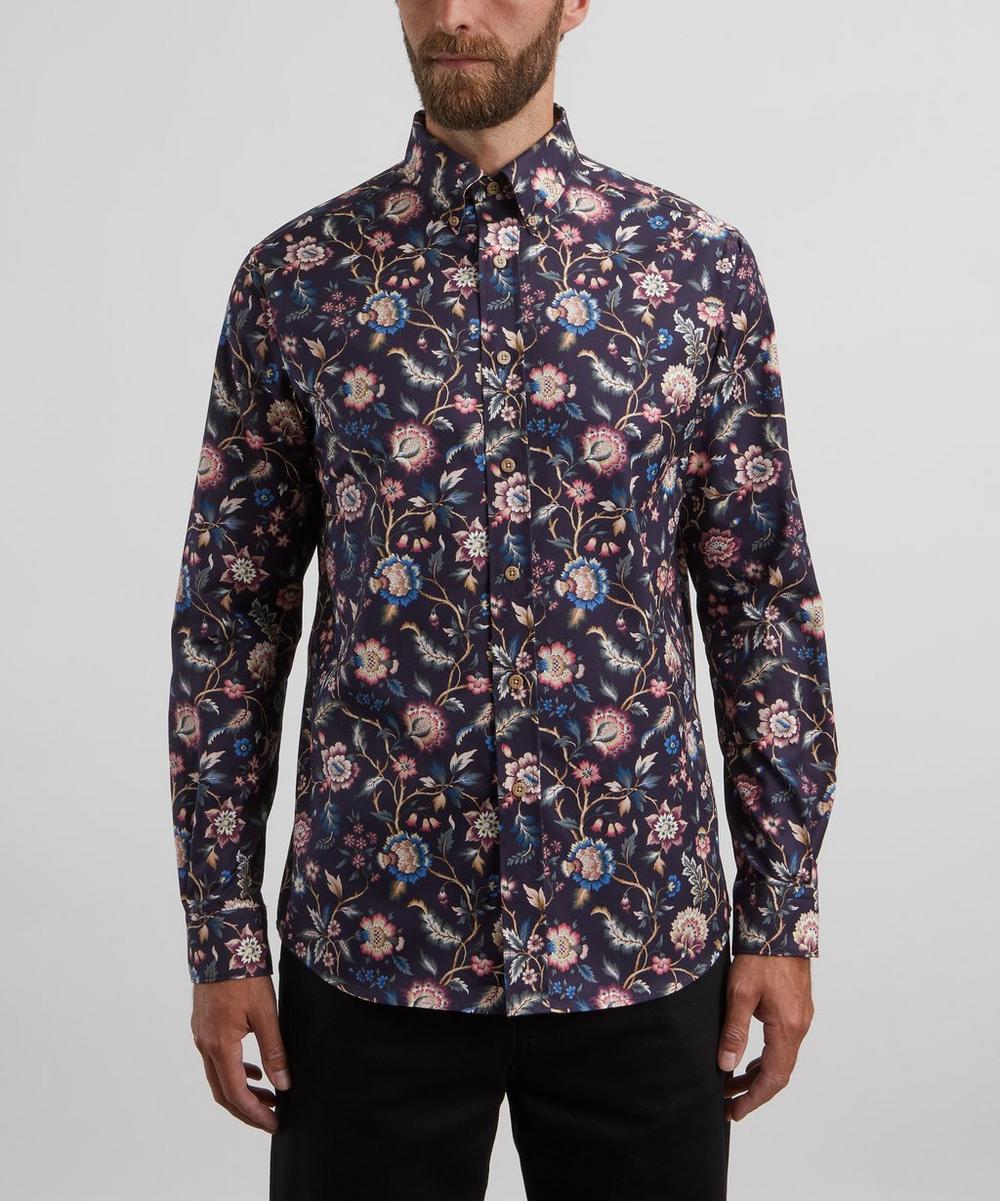 Liberty London Liberty Button-Down Regular Fit Shirt In Eva Belle