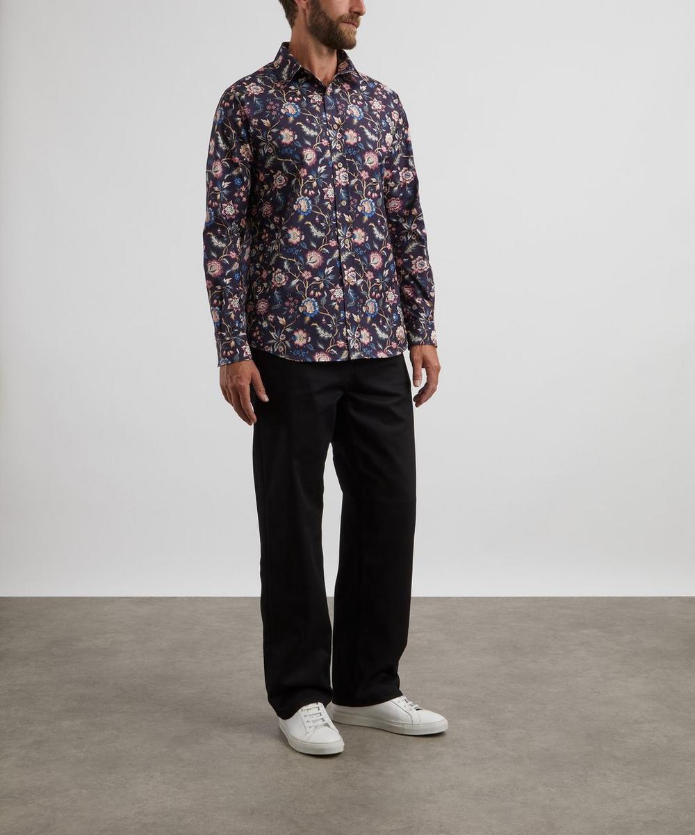liberty london Liberty Button-Down Regular Fit Shirt in Eva Belle