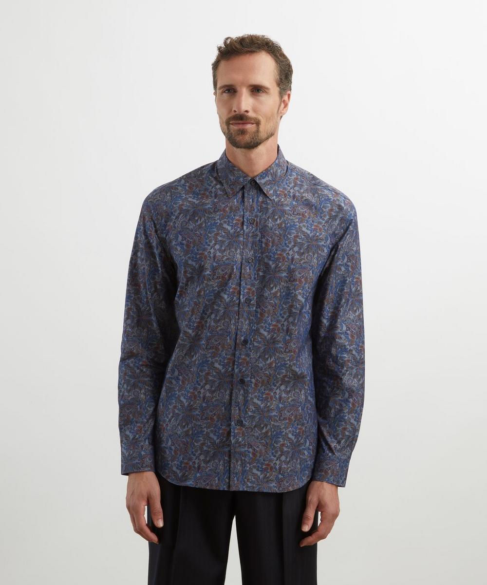 Liberty London Liberty Classic Fit Tana Lawn™ Cotton Shirt In Faraway Palm