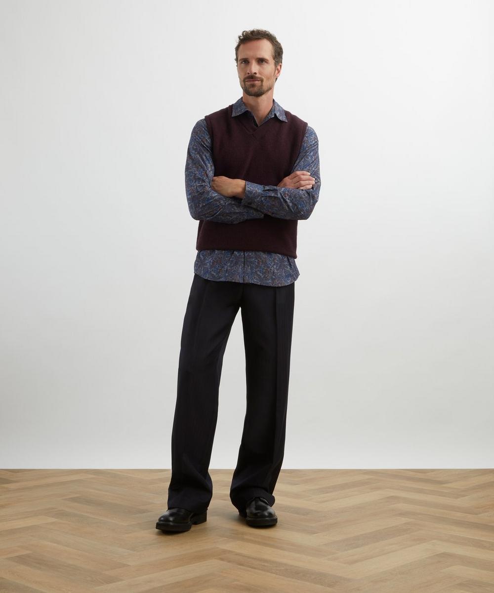 liberty london Liberty Classic Fit Tana Lawn™ Cotton Shirt in Faraway Palm