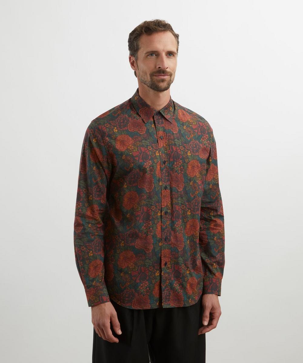 Liberty London Liberty Classic Fit Tana Lawn™ Cotton Shirt In Heritage Garden