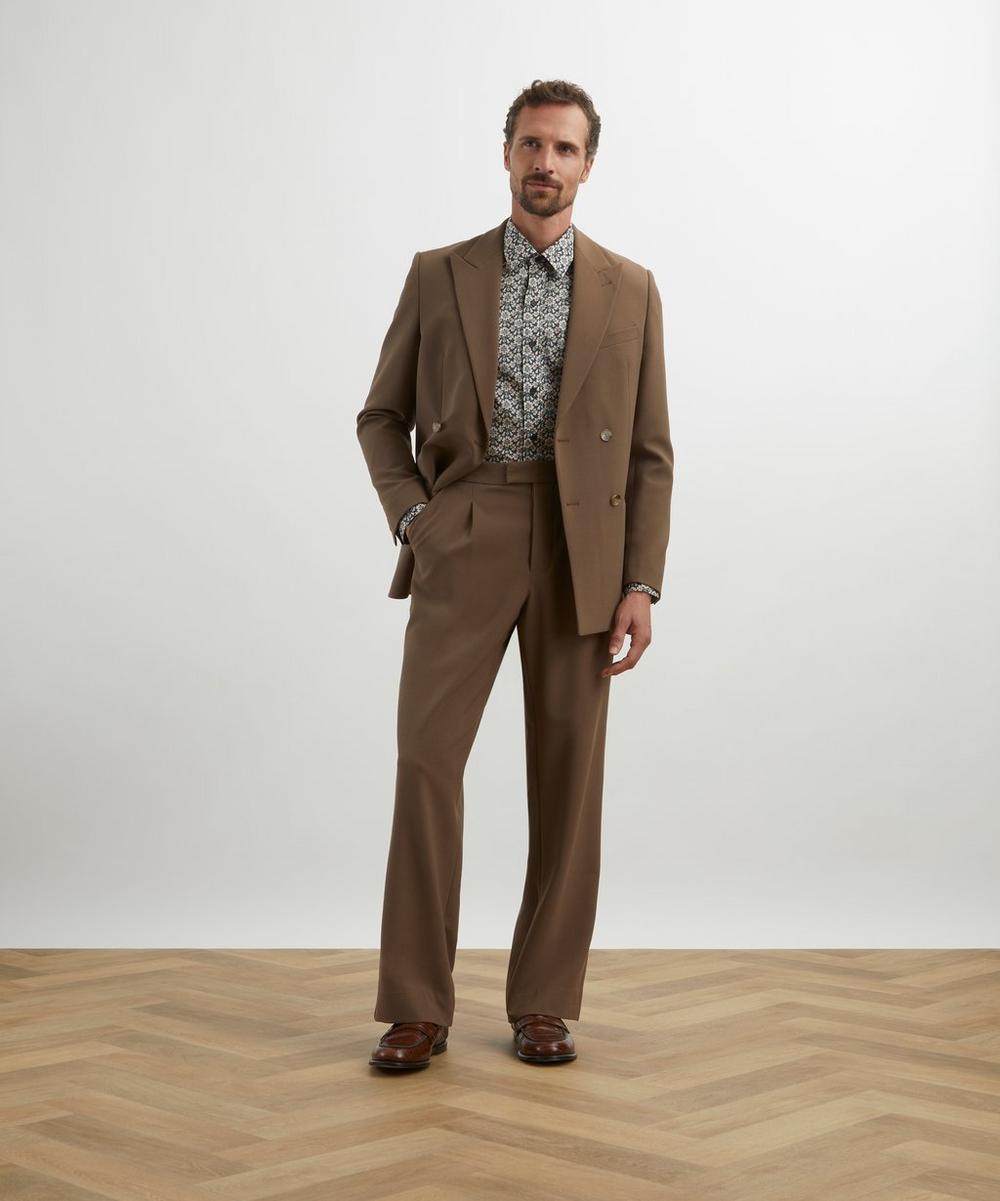 liberty london Liberty Classic Fit Tana Lawn™ Cotton Shirt in Macsen