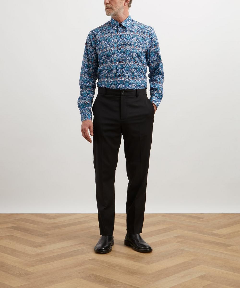 liberty london Liberty Classic Fit Tana Lawn™ Shirt in Strawberry Thief