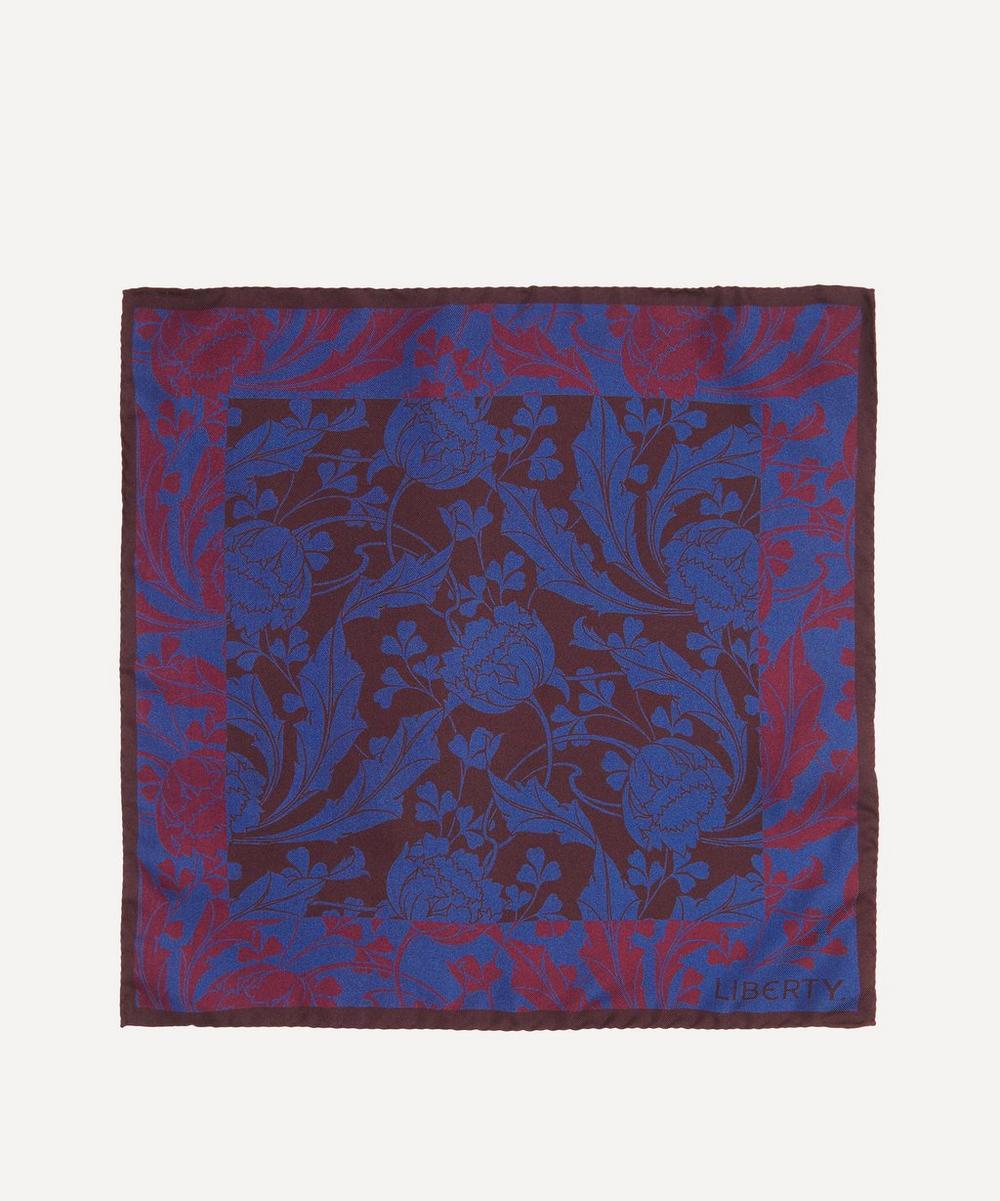 liberty london Liberty Ezra Venus Silk Pocket Square
