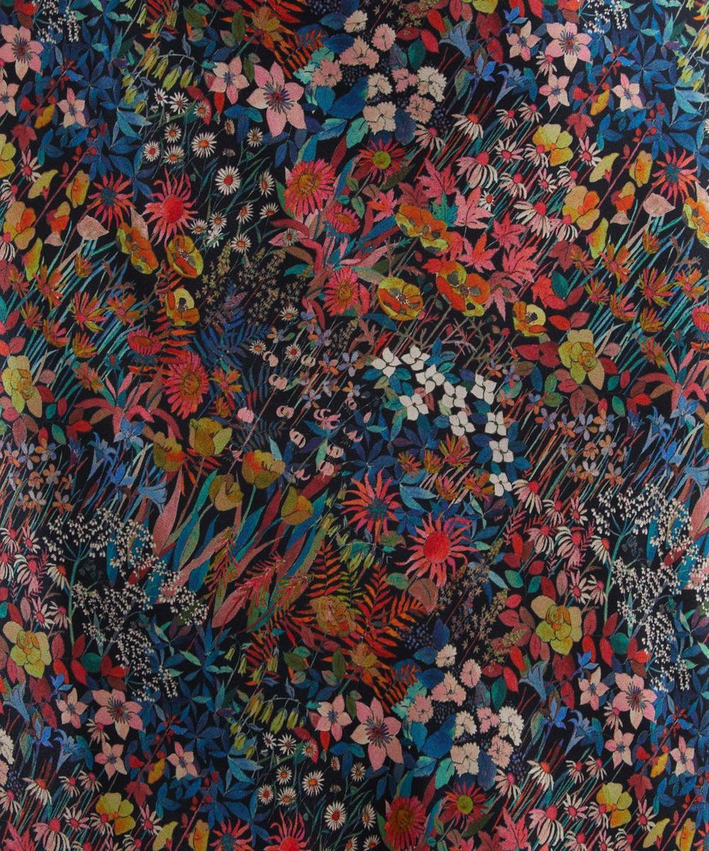 Liberty London Liberty Faria Flowers Silk Twill Slip Skirt