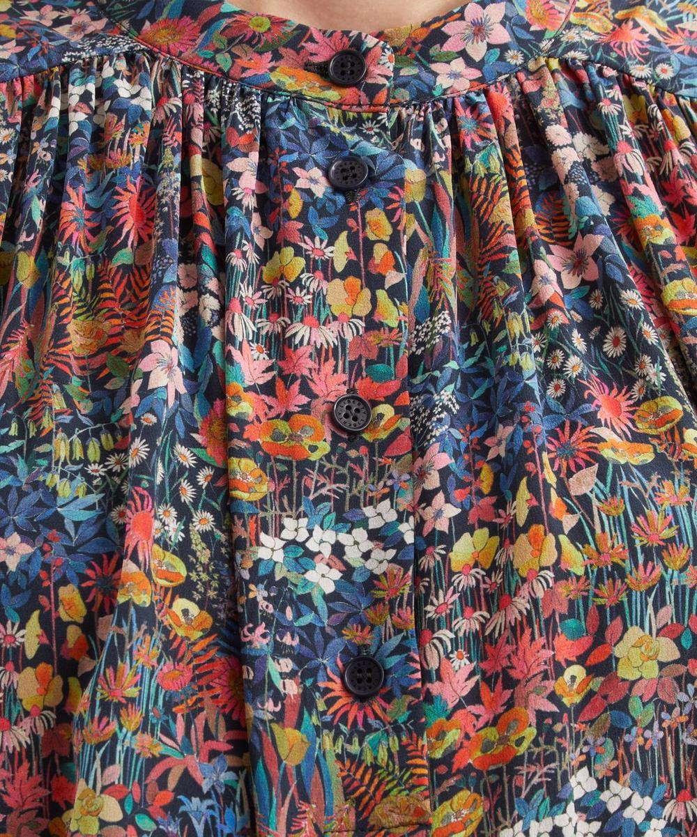 Liberty London Liberty Faria Flowers Small Silk Boho Shirt