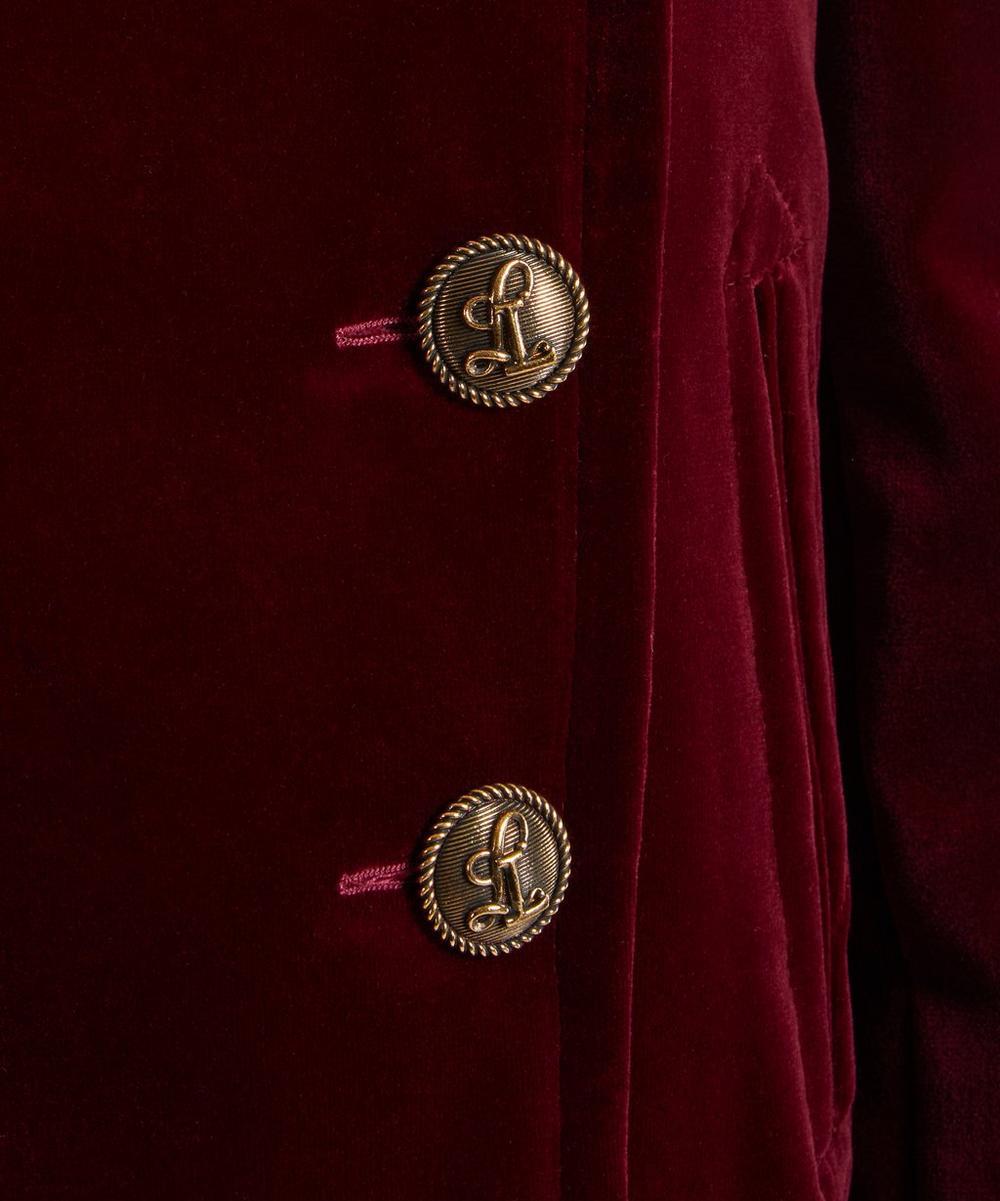 Liberty London Liberty HYPERNOVA 150 || The Hackney Velvet Peacoat