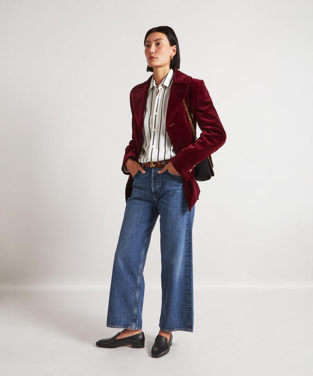 liberty london Liberty HYPERNOVA 150 || The Hackney Velvet Peacoat