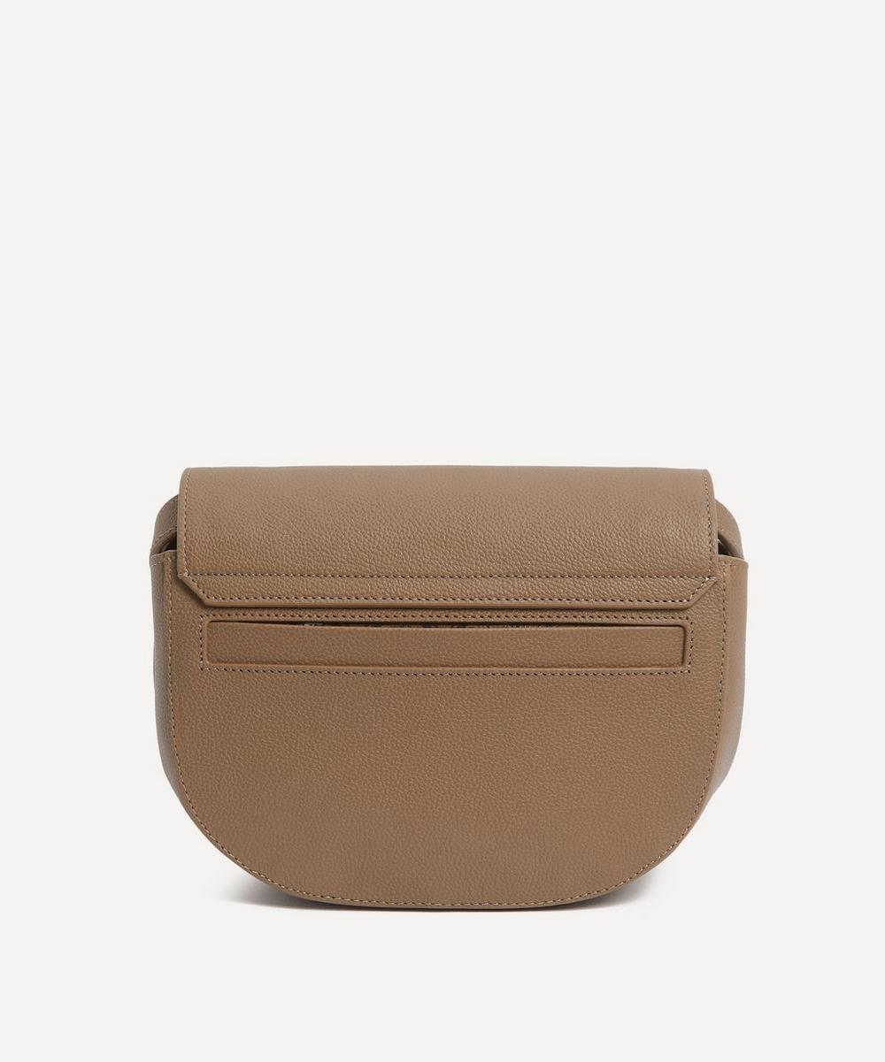 Liberty London Liberty Iphis Leather Round Crossbody Bag