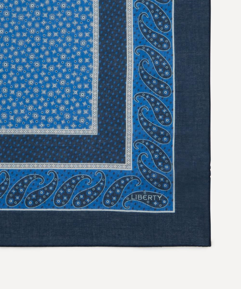 Liberty London Liberty James Paisley 65X65 Wool-Modal Scarf