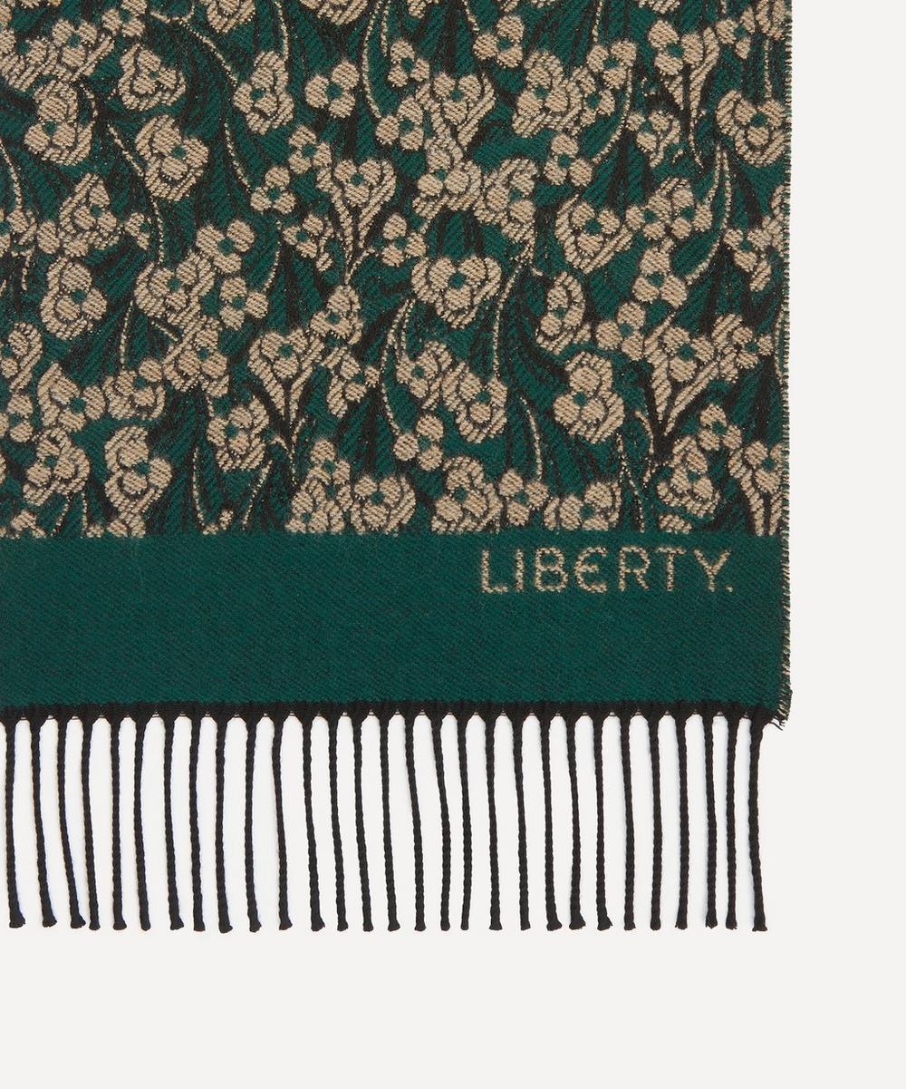 Liberty London Liberty Laith 35X180 Jacquard Wool Scarf