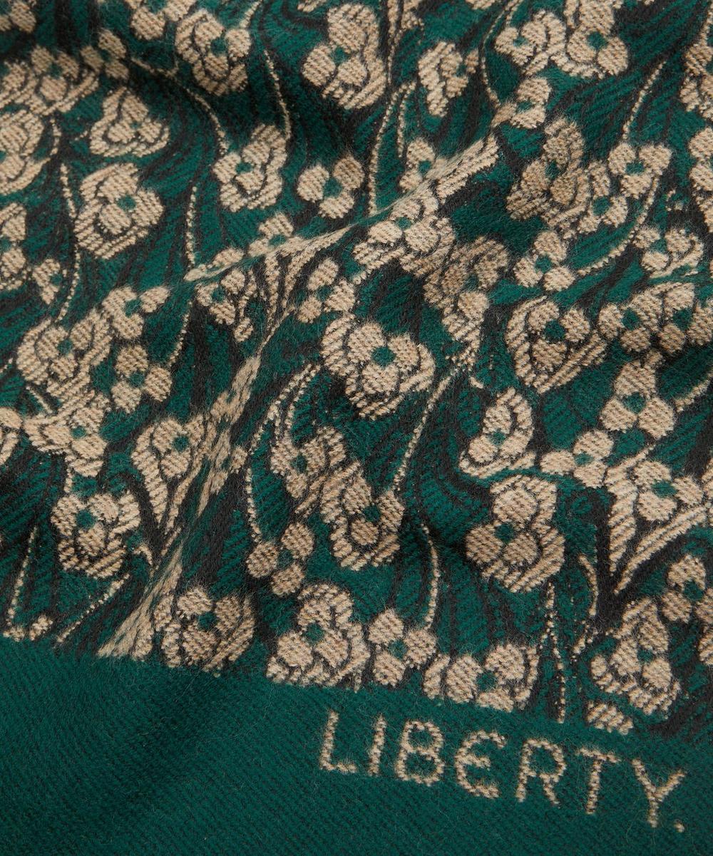 Liberty London Liberty Laith 35X180 Jacquard Wool Scarf