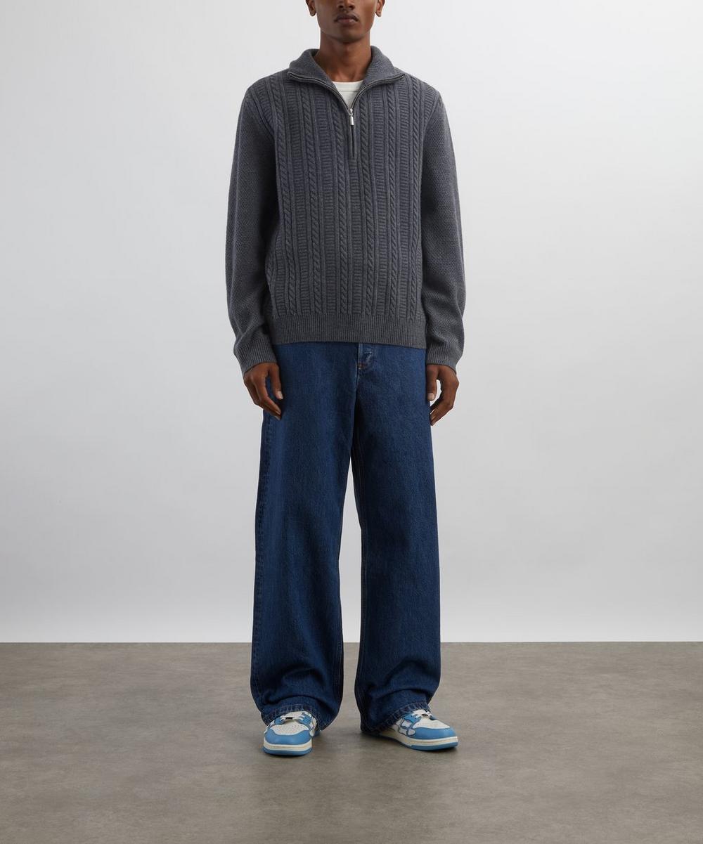 liberty london A.P.C. Aaron Wide-Leg Jeans