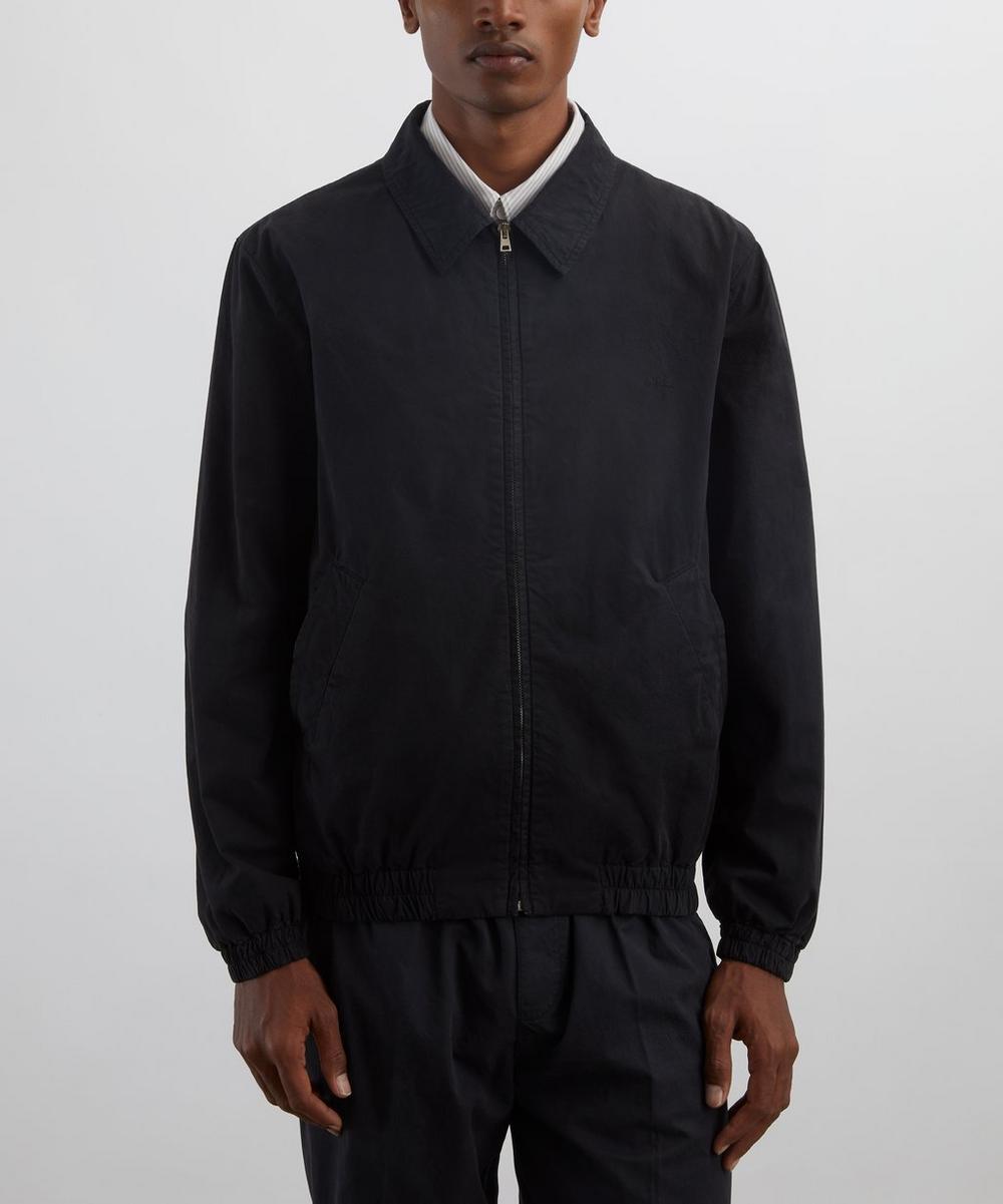 Liberty London A.P.C. Black Gilbert Jacket