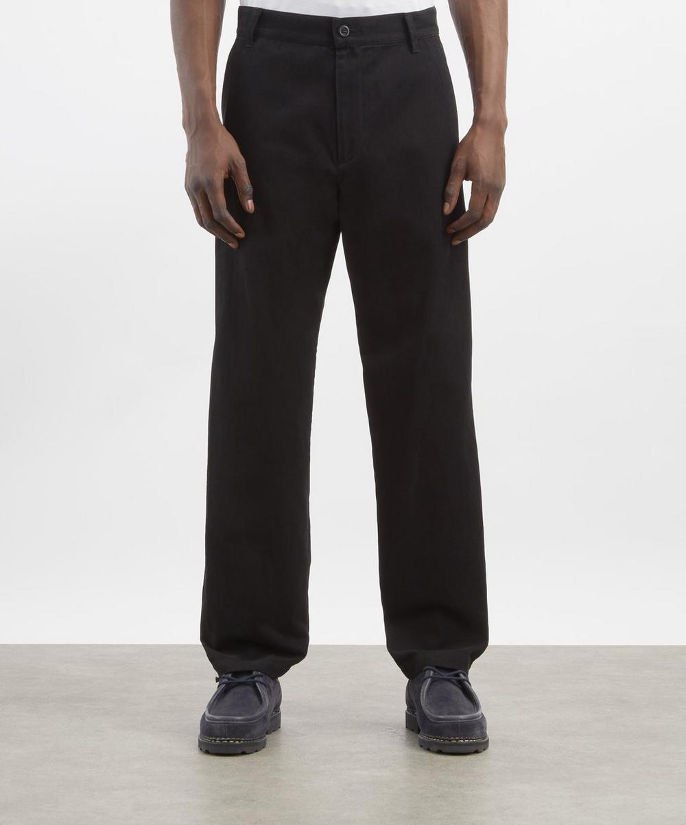 Liberty London A.P.C. Black Lawrence Chino Trousers