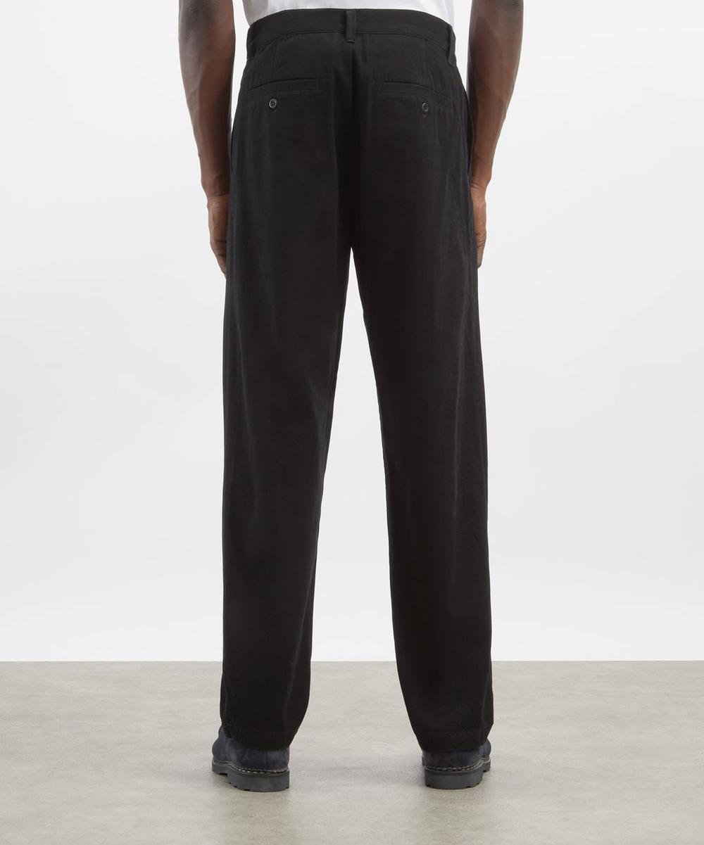 Liberty London A.P.C. Black Lawrence Chino Trousers