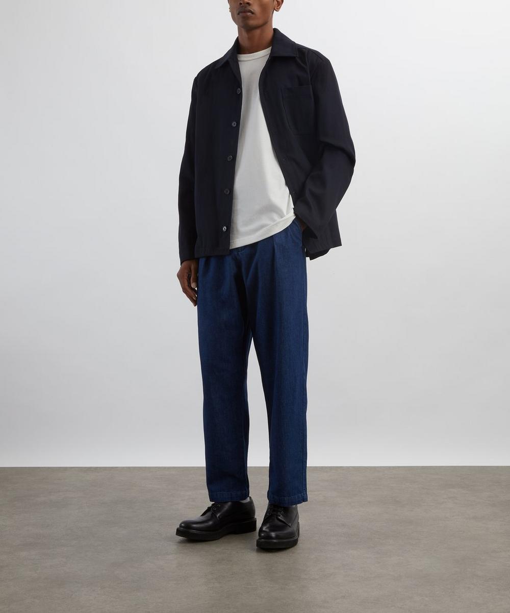 liberty london A.P.C. Boxy Petit VPC Logo T-Shirt