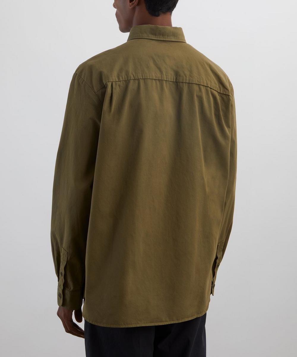 Liberty London A.P.C. Khaki Malo Cotton Shirt