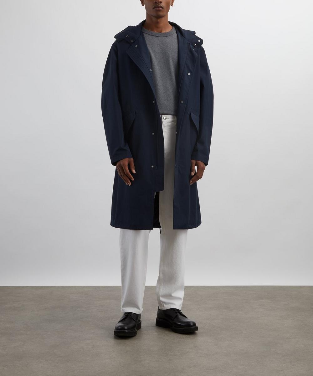 liberty london A.P.C. Navy Antonin Parka