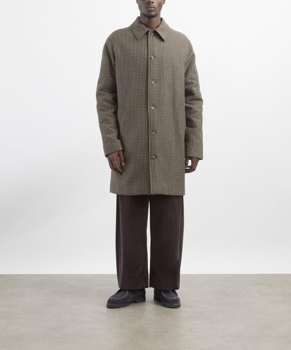 Liberty London A.P.C. Paul Brown Houndstooth Mac