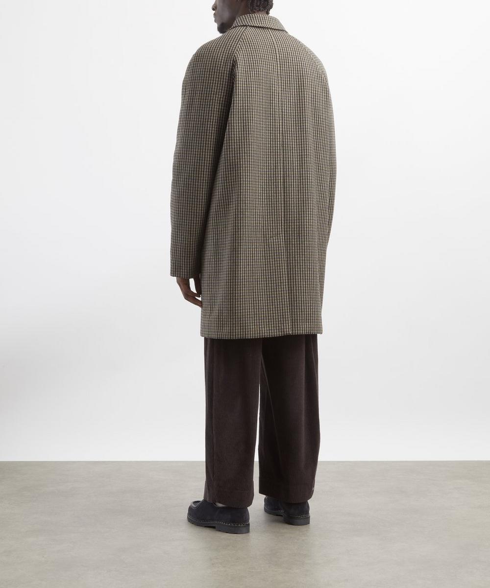 Liberty London A.P.C. Paul Brown Houndstooth Mac