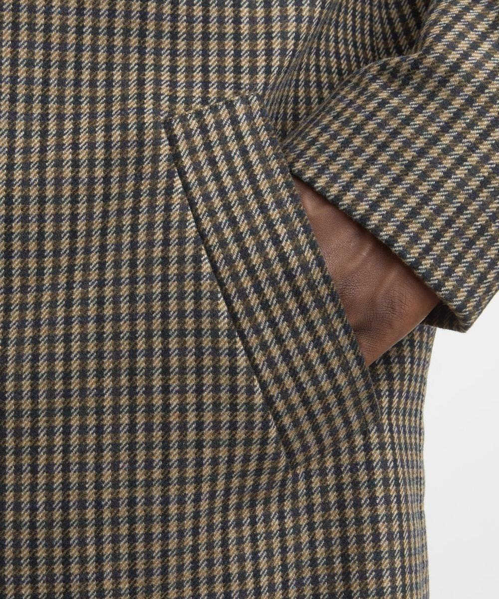 Liberty London A.P.C. Paul Brown Houndstooth Mac
